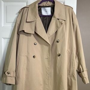 MNG Beige Trench Coat